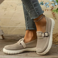 Rosetta | Damen Orthopädische Mesh Sandalen mit Klettverschluss - Beige