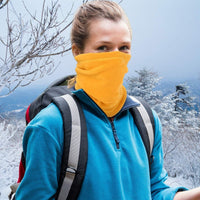 CozyGuard™ Thermo Halswärmer mit schützendem Bandana-Design - Gelb