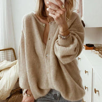 Sarah | Zeitlose Strickjacke mit Knopfleiste - Standard