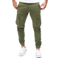Schmale Cargo-Jogger-Hose für Herren - Grün