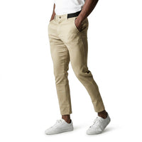 Schmale Chino-Hose für Herren - Khaki