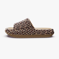 Rumi - Komfortable Hausschuhe - Leopard