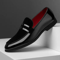 Simon | Herren Klassische Penny Loafer - Schwarz