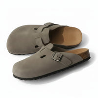 Damen Sandalen Schlupfclogs Alltag - Dunkelgrau