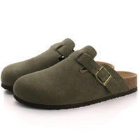 Damen Sandalen Schlupfclogs Alltag - Grün
