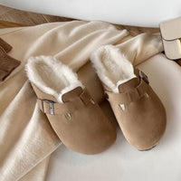 Damen Sandalen Schlupfclogs Alltag - Weißbraun