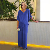Sol | Elegantes Zweiteiler-Set - Blau