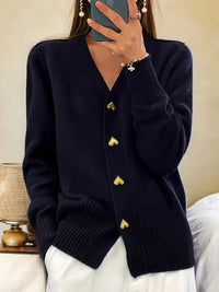 Elira | Eleganter Cardigan - Schwarz