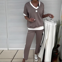 Clara | Zweiteiler Damen stilvoll casual & locker - Braun