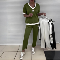 Clara | Zweiteiler Damen stilvoll casual & locker - Grün