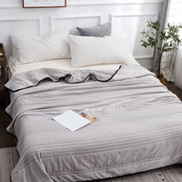 Decke Bett Wohndecke Kuscheldecke Warm Groß Schlafzimmer - Grau