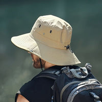 Wandern Sonnenhut Outdoor Aktivitäten UV Schutz - Khaki