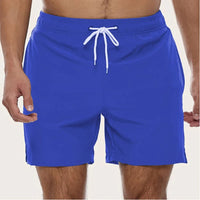 Herren Badeshorts Sommerliche Freizeit Schwimmbad - Blau