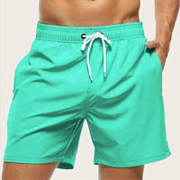 Herren Badeshorts Sommerliche Freizeit Schwimmbad - Hellgrün