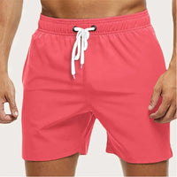 Herren Badeshorts Sommerliche Freizeit Schwimmbad - Rosa