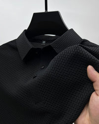 PRESTIGIO | POLO PREMIUM HERREN - Schwarz