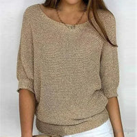 Ruby | Leichter Übergangs Pullover - Beige