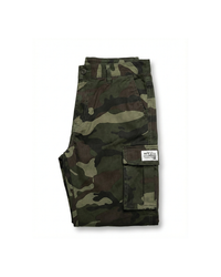 Jonas | Camo Cargo Hose Herren Komfort Fit - Armeegrün