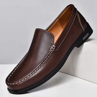 Valério | Herren Slipper Loafer Slip-on Halbschuh - Braun