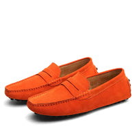 Vincent | Herren Penny Loafer - Orange