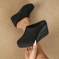 Aurenna – Sandalen - Uni Schwarz