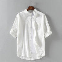 Max | Herren Button-Up Shirt Oliver im eleganten Stil - Weiß