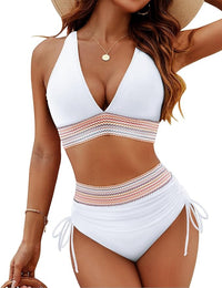 Elara | Dein selbstbewusster Bauch-Weg-Bikini - Weiß