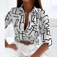 Elle | Schicke Bluse mit Kragen - Weiß