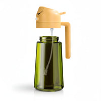 Öl Sprühflasche Glas Spray Flasche Küche Kochen - Gelbgrün